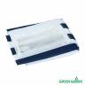 Стенка для садового тента Green Glade 4120 1,95х2,95м полиэстер с окном синяя (20)