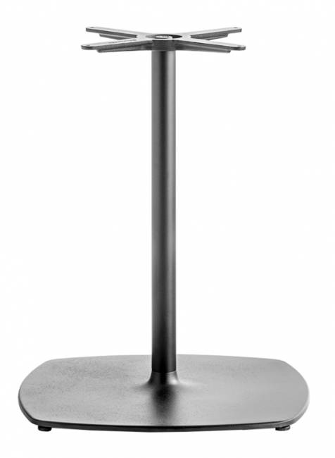 Подстолье металлическое Stylus черный 590х590х730 мм Подстолье металлическое Stylus черный 590х590х730 мм