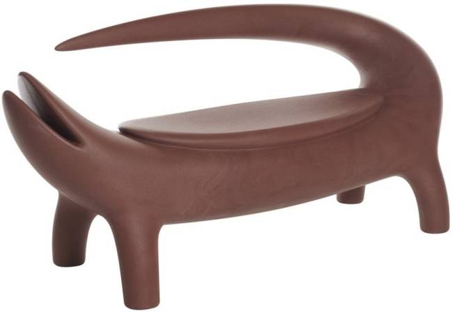 Диван из биопластика Big Kroko Special пустыня Намибии 1670х630х750 мм Диван из биопластика Big Kroko Special пустыня Намибии 1670х630х750 мм