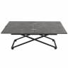 Стол универсальный трансформируемый АНДРЭ Loft ЛДСП терраццо/чёрный Стол универсальный трансформируемый АНДРЭ Loft ЛДСП терраццо/чёрный