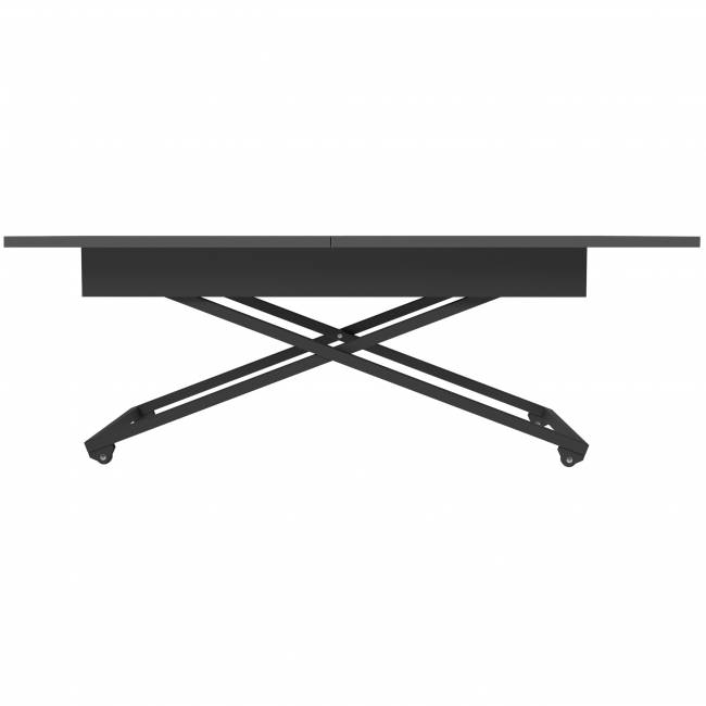 Стол универсальный трансформируемый АНДРЭ Loft ЛДСП терраццо/чёрный Стол универсальный трансформируемый АНДРЭ Loft ЛДСП терраццо/чёрный