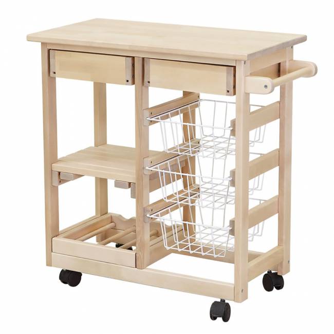 Тумба с баром и корзинами лак Тумба с баром и корзинами лак