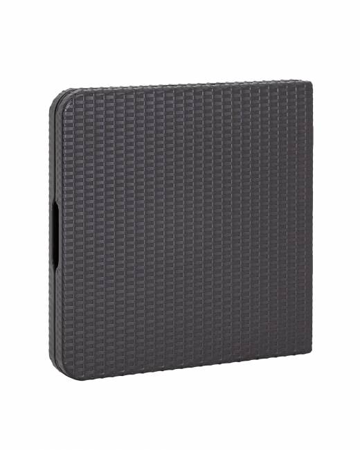 Стол складной чемодан пластиковый Кейт 120 коричневый