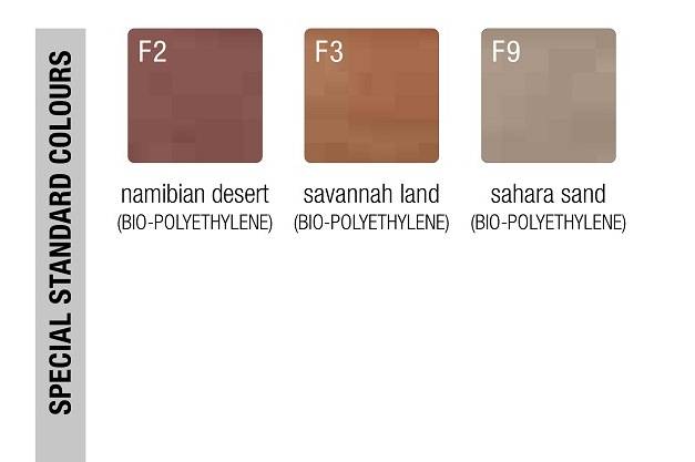 Диван из биопластика Big Kroko Special песок Сахары 1670х630х750 мм