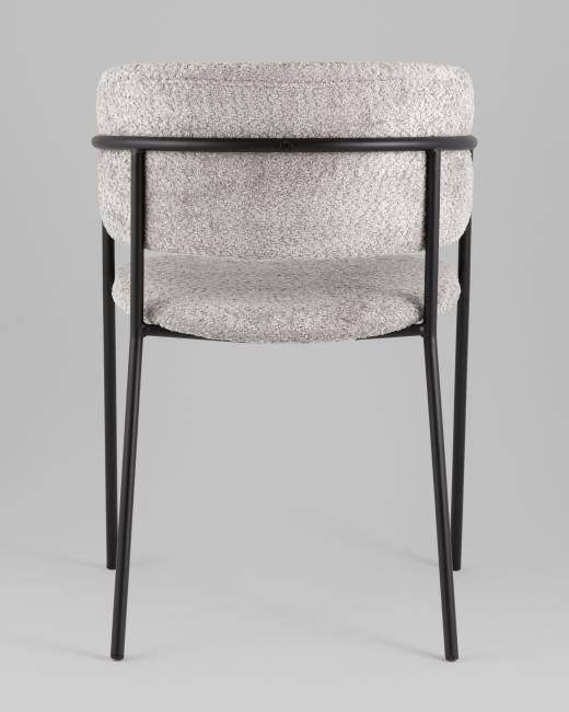 Кресло Нэлли New, букле светло-серый