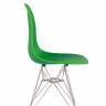 Стул Eames зеленый, опора металл