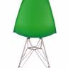 Стул Eames зеленый, опора металл