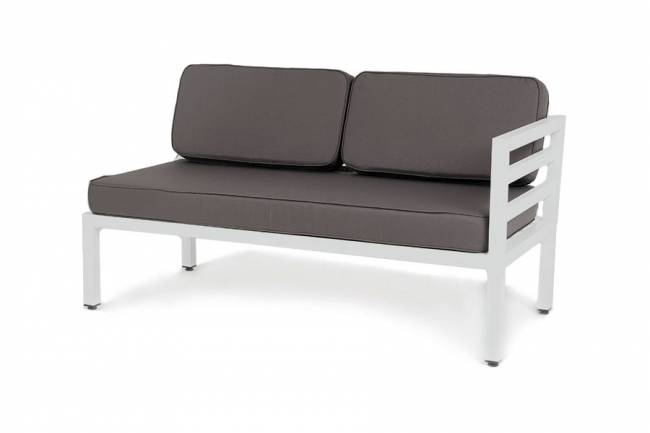 "Глория" модуль диванный левый, каркас из алюминия "Глория" модуль диванный левый, каркас из алюминия