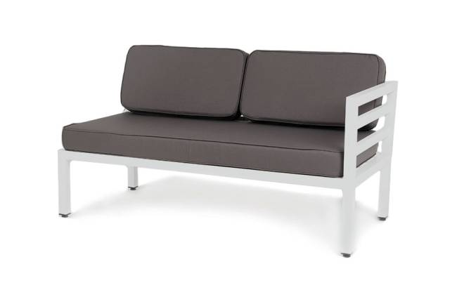 "Глория" модуль диванный левый, каркас из алюминия "Глория" модуль диванный левый, каркас из алюминия