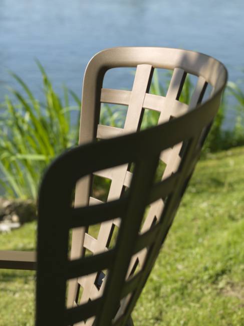 Кресло-качалка пластиковое Folio тортора 720х810-925х1190-1125 мм