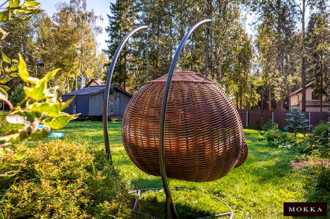 MOKKA МАЙОРКА / MAJORCA подвесное кресло двухместное, цвет капучино MOKKA МАЙОРКА / MAJORCA подвесное кресло двухместное, цвет капучино