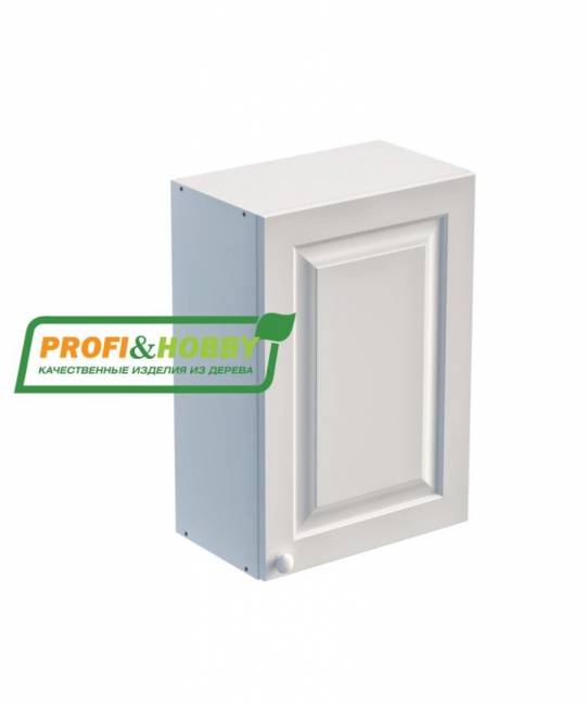Шкаф навесной 500 х 300 х 720 филенка, сосна, бесцветный лак Шкаф навесной 500 х 300 х 720 филенка, сосна, бесцветный лак