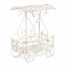 Цветочница Secret de Maison CARRIAGE (mod. PL08--6954) металл, 40х23х55см, Античный белый (Antique White) Античный белый (Antique White) металл