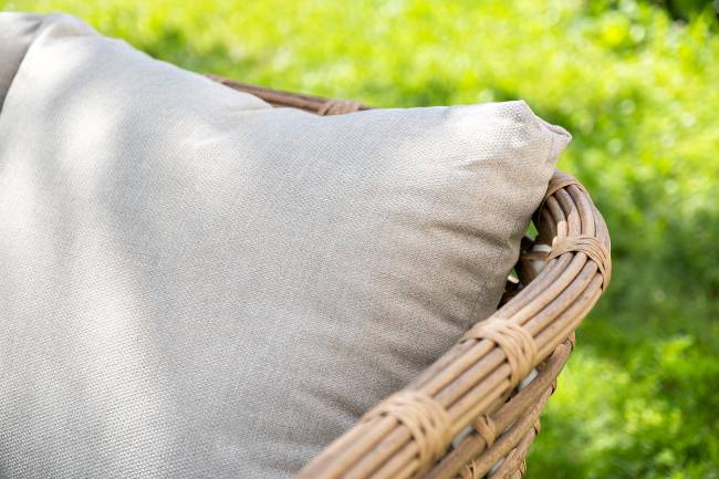 "Валенсия" лаунж-зона из искусственного ротанга, цвет соломенный