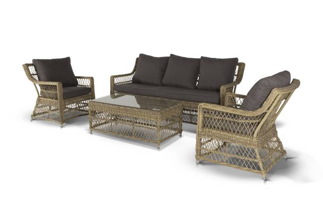 "Гранд Латте" кресло из искусственного ротанга, цвет соломенный "Гранд Латте" кресло из искусственного ротанга, цвет соломенный