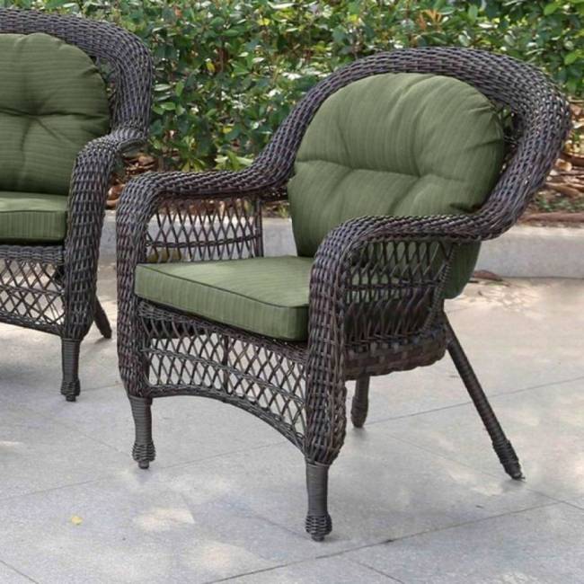 Плетеный комплект для отдыха LV520BG Brown/Green Плетеный комплект для отдыха LV520BG Brown/Green