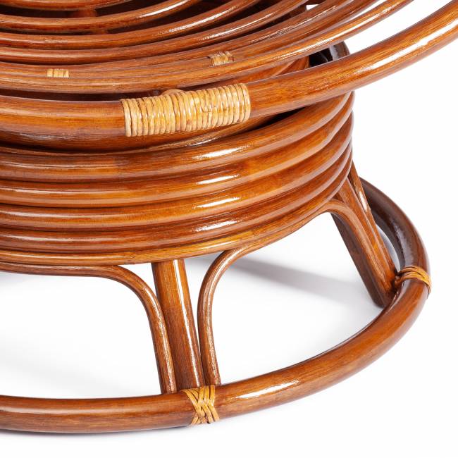 Кресло-качалка PAPASAN/ПАПАСАН w 23/01 B /без подушки/ 115х78х104 см, Pecan (орех) Pecan (орех)