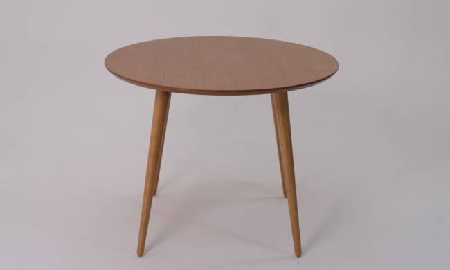 Стол Монте К 100 натур со стульями Сашш натур белый