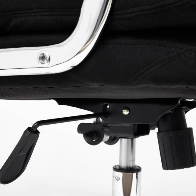 Кресло SOFTY LUX  флок , черный, 35 черный флок