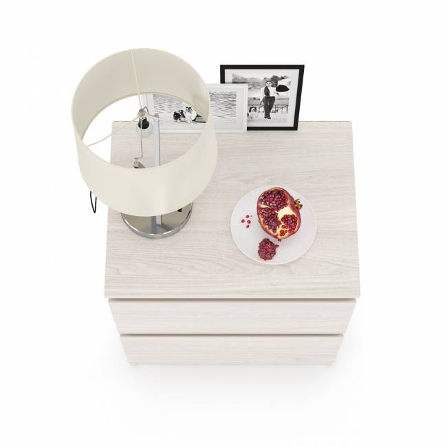 Тумба прикроватная Ника 16.02 цвет ясень анкор светлый