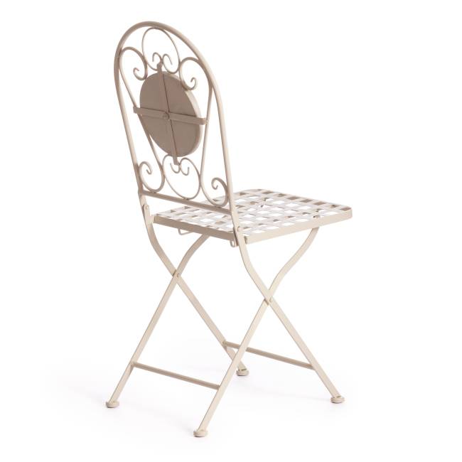 Стул Secret de Maison VICENZA (mod. PL08-7451RV) металл, 36*35*91 см, белый/плитка "калейдоскоп" (Комплект из 2 шт.) белый металл Стул Secret de Maison VICENZA (mod. PL08-7451RV) металл, 36*35*91 см, белый/плитка "калейдоскоп" (Комплект из 2 шт.) белый металл