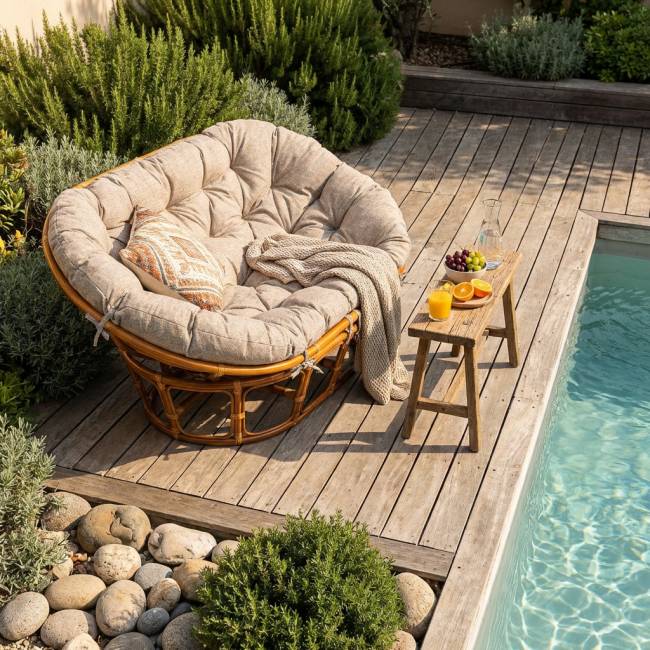 Диван Мамасан/Mamasan (23/02 W) /с подушкой/ 169х102х80см, пекан орех, матрац 182х119см, рогожка, меланж Pecan (орех) Диван Мамасан/Mamasan (23/02 W) /с подушкой/ 169х102х80см, пекан орех, матрац 182х119см, рогожка, меланж Pecan (орех)