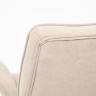 Кресло Йорк/York флок , бежевый, 7 бежевый флок
