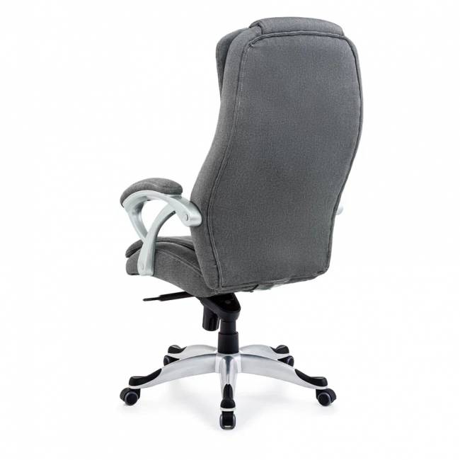 Кресло Руководителя Patrick  ткань серое 