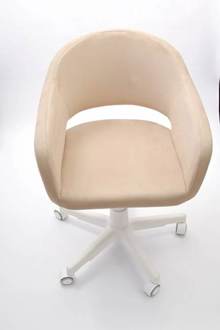 Кресло Бабби белый / бежевый