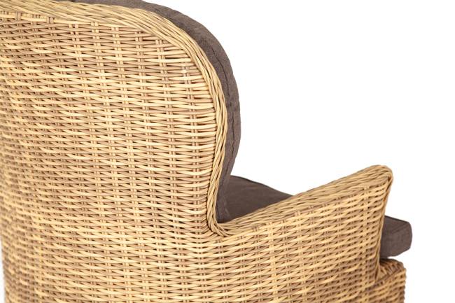 "Алиса" кресло плетеное, цвет соломенный "Алиса" кресло плетеное, цвет соломенный