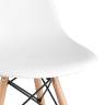 Стул Eames Style DSW белый (разборный каркас)