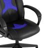 Кресло игровое TopChairs ST-CYBER 8 черный/синий