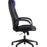 Кресло игровое TopChairs ST-CYBER 8 черный/синий