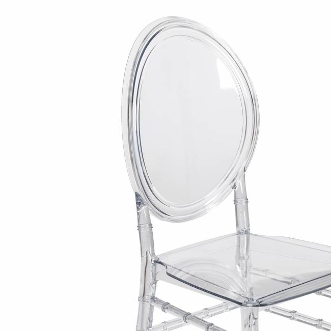 Стул MEDALION (mod. 921) пластик, 39 х 49 х 90,5 см, Transparent (Прозрачный) (Комплект из 2 шт.) прозрачный пластик Стул MEDALION (mod. 921) пластик, 39 х 49 х 90,5 см, Transparent (Прозрачный) (Комплект из 2 шт.) прозрачный пластик