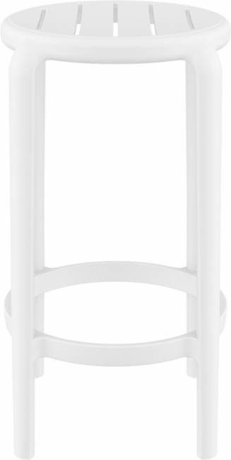 Табурет пластиковый полубарный Tom Bar 65 белый 360х360х650 мм Табурет пластиковый полубарный Tom Bar 65 белый 360х360х650 мм