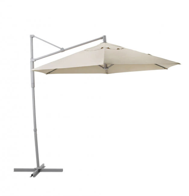 Зонт от солнца, подвесной, "Сегмент" 3. м бежевый Зонт от солнца, подвесной, "Сегмент" 3. м бежевый