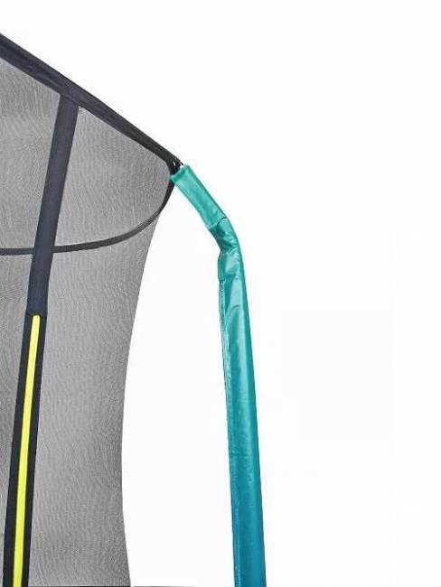 Батут 12FT 3,66м с защитной сеткой (внутрь) с лестницей, зелёный Батут 12FT 3,66м с защитной сеткой (внутрь) с лестницей, зелёный