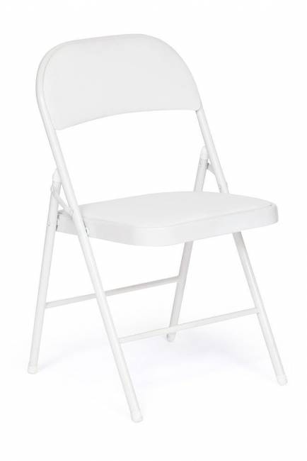 Стул складной FOLDER (mod. 032) / 1 шт. в упаковке каркас: металл, сиденье/спинка: экокожа, 41*51*76см, белый белый каркас: металл, сиденье/спинка: экокожа Стул складной FOLDER (mod. 032) / 1 шт. в упаковке каркас: металл, сиденье/спинка: экокожа, 41*51*76см, белый белый каркас: металл, сиденье/спинка: экокожа