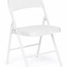 Стул складной FOLDER (mod. 032) / 1 шт. в упаковке каркас: металл, сиденье/спинка: экокожа, 41*51*76см, белый белый каркас: металл, сиденье/спинка: экокожа Стул складной FOLDER (mod. 032) / 1 шт. в упаковке каркас: металл, сиденье/спинка: экокожа, 41*51*76см, белый белый каркас: металл, сиденье/спинка: экокожа