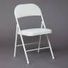 Стул складной FOLDER (mod. 032) / 1 шт. в упаковке каркас: металл, сиденье/спинка: экокожа, 41*51*76см, белый белый каркас: металл, сиденье/спинка: экокожа Стул складной FOLDER (mod. 032) / 1 шт. в упаковке каркас: металл, сиденье/спинка: экокожа, 41*51*76см, белый белый каркас: металл, сиденье/спинка: экокожа