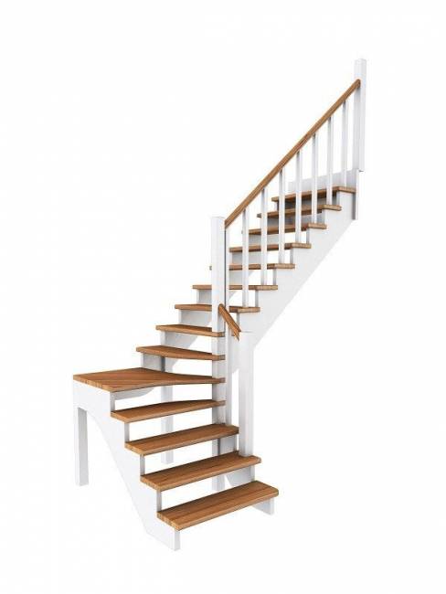 Деревянная лестница К-031м/3