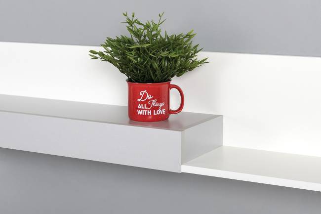 Рабочий стол с полкой и шкафом для одежды Торонто цвет белый шагрень/стальной серый Рабочий стол с полкой и шкафом для одежды Торонто цвет белый шагрень/стальной серый