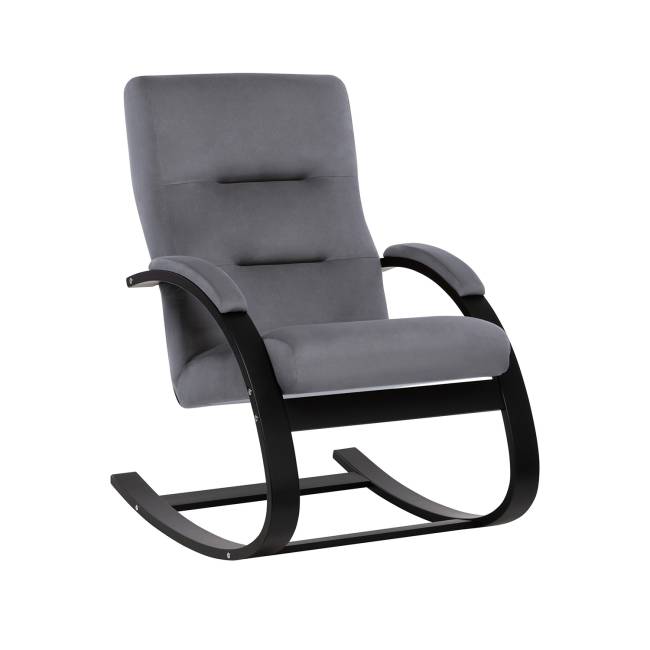 Кресло-качалка Leset Милано Венге V32 серый Кресло-качалка Leset Милано Венге V32 серый