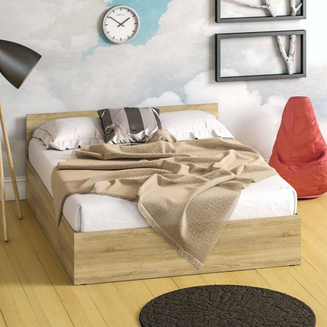 Кровать Стандарт 1600 цвет дуб сонома