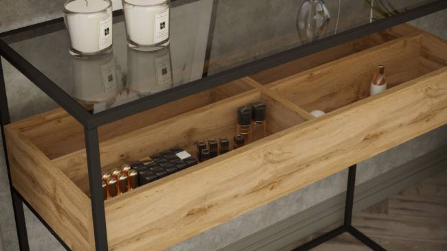 Консоль Калифорния Кассо К01 Дуб вотан