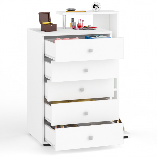 Комод Камелия цвет белый Комод Камелия цвет белый