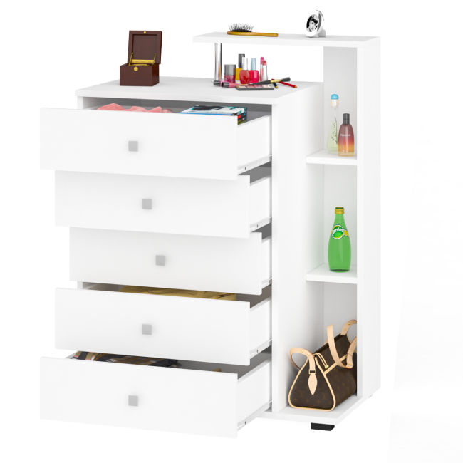 Комод Камелия цвет белый Комод Камелия цвет белый