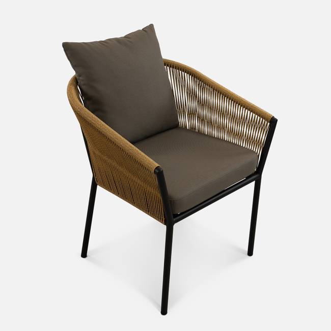 Стул Patio (с упаковкой) Американский орех, RAL 9005, Zimmy 296 Стул Patio (с упаковкой) Американский орех, RAL 9005, Zimmy 296