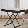 Стол-трансформер Лерон белый/черный Стол-трансформер Лерон белый/черный