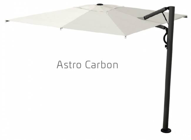 Зонт профессиональный 3х4 м Astro Carbon графит, слоновая кость 3000х4000 мм